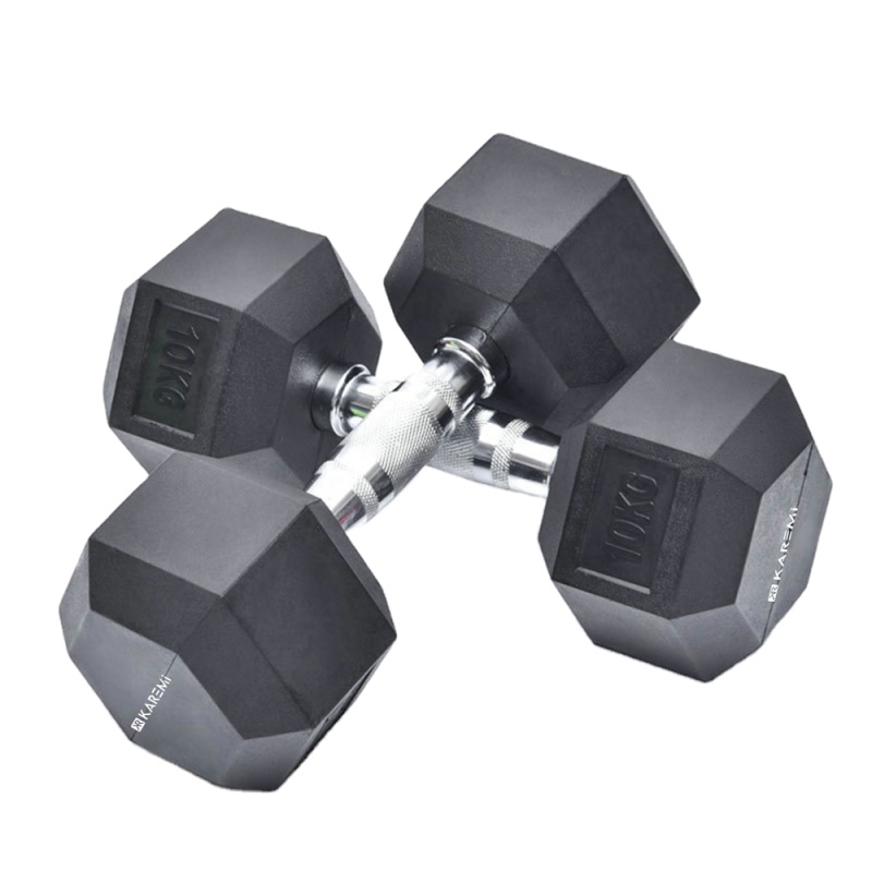 set 2 gantere dumbbell karemi hexagon 2 x 10 kg k50f 51030 2 1 Set 2 Valize