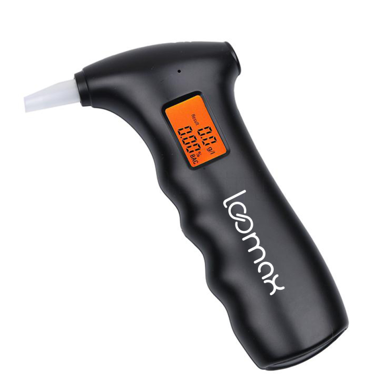 Tester de alcoolemie loomax, etilotest cu 5 capete incluse