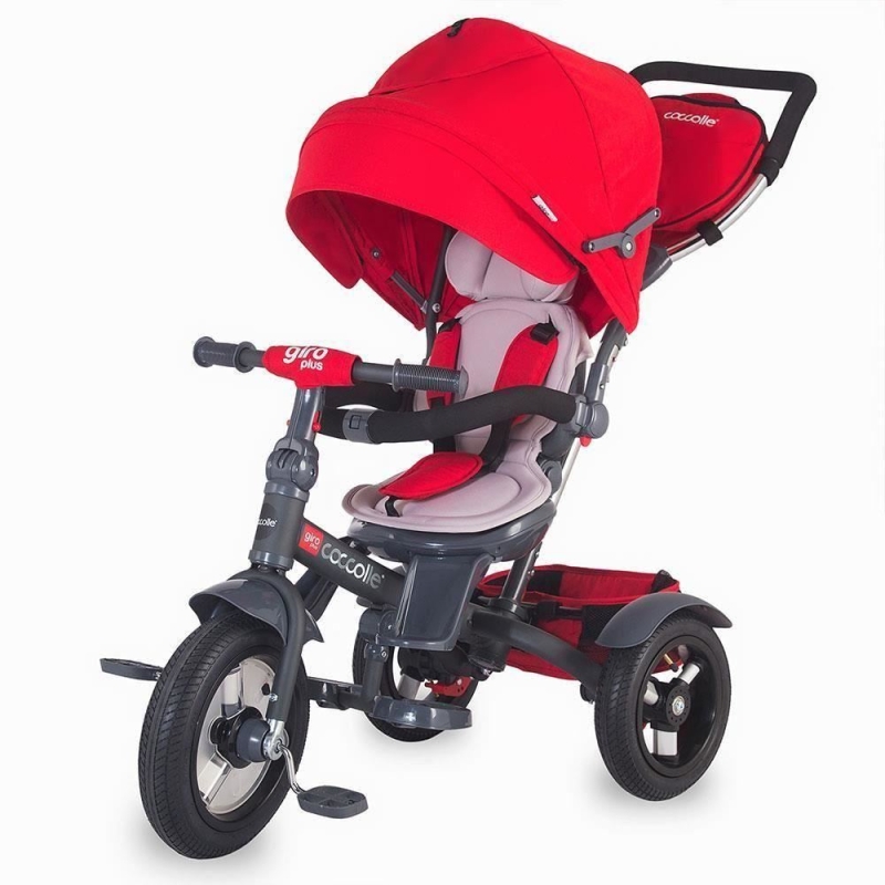 Tricicleta multifunctionala coccolle giro plus rosu