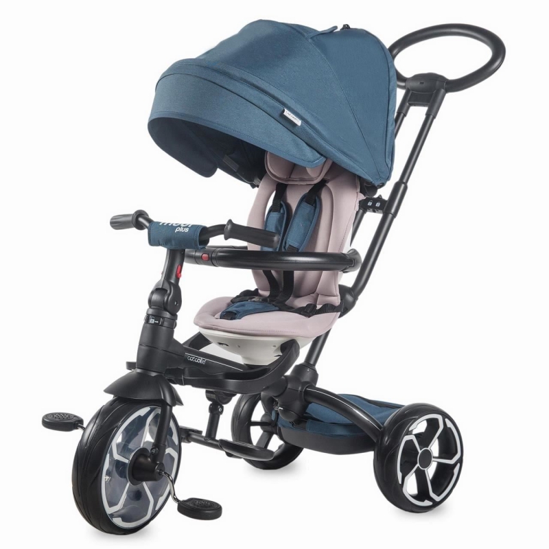 Tricicleta multifunctionala coccolle modi+ albastru