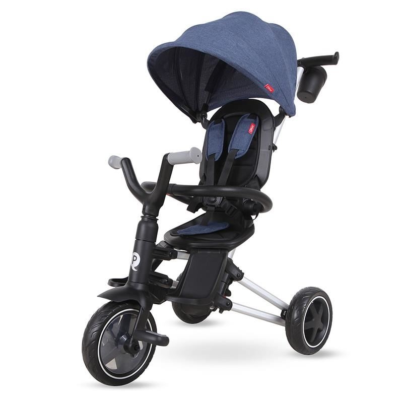 Tricicleta ultrapliabila qplay nova albastru inchis