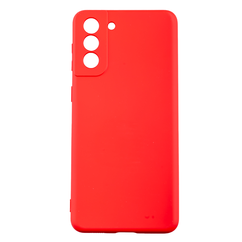Husa de protectie Loomax, Samsung Galaxy S21 Plus, silicon subtire, rosu