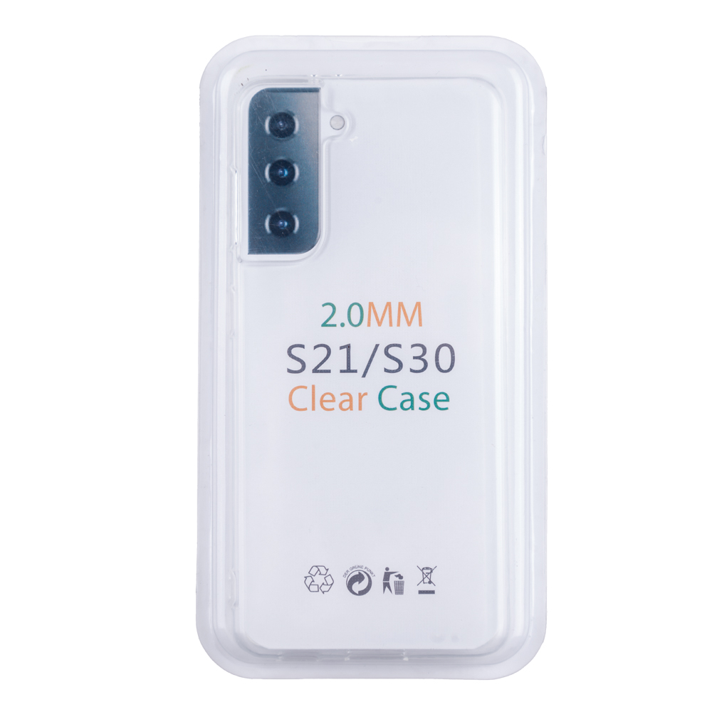 Husa loomax de protectie samsung s21, silicon subtire, 2 mm, transparent