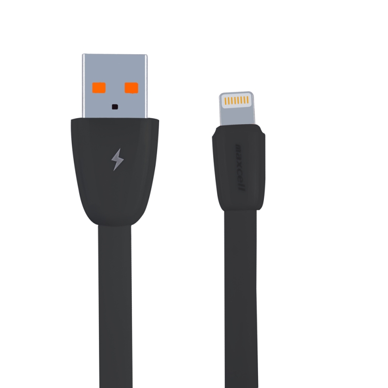 Cablu de date rapid 1m usb lightning 3.1a negru maxcell
