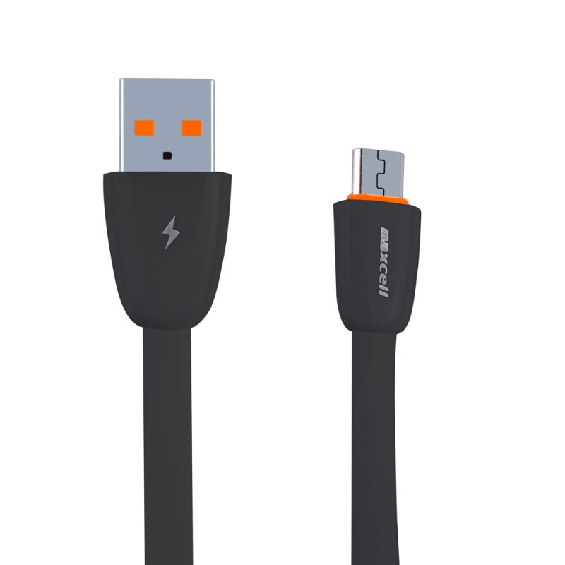 Cablu de date rapid 1m usb - micro usb 3.1a maxcell negru