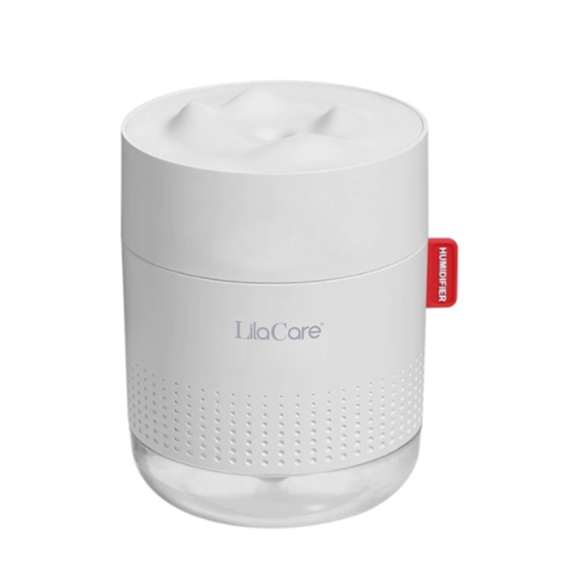 Umidificator de aer Lila Care, Snow Mountain, tip candela, 500 ml