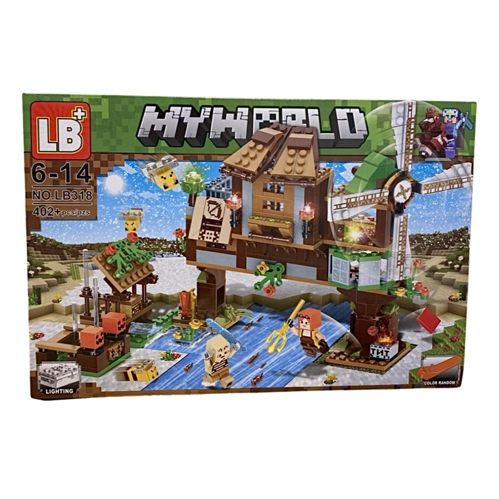 ​joc de asamblare karemi, myworld moara, 402 piese