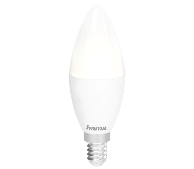 Hama bec wifi-led, e14, 4.5w, alb, cu functie de diminuare lumina