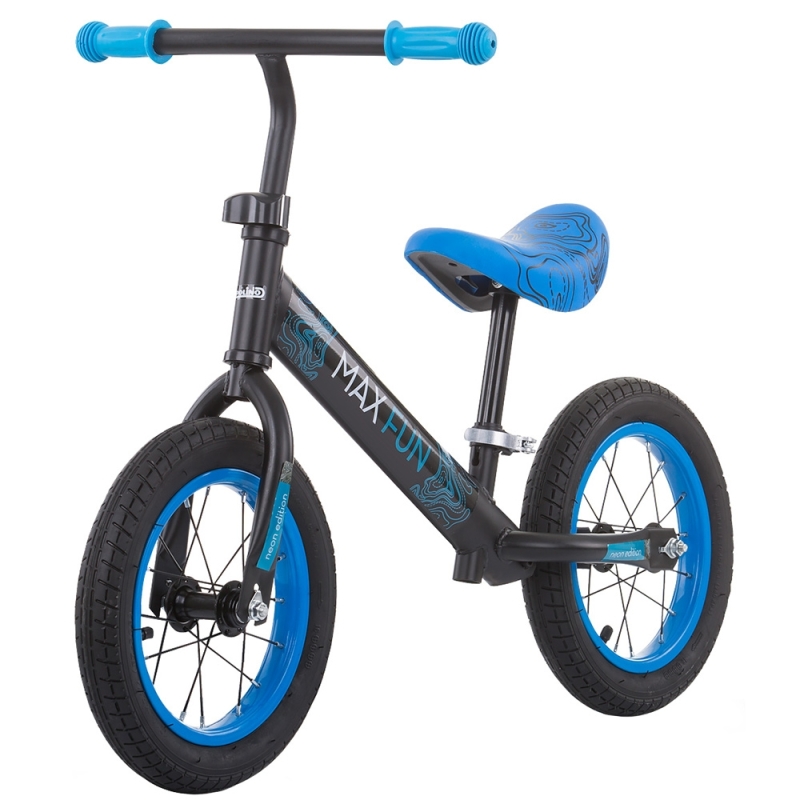Bicicleta fara pedale chipolino max fun blue