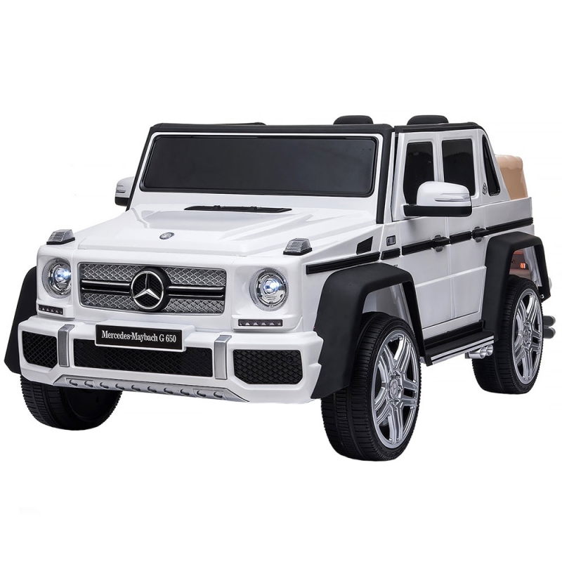 Masinuta electrica chipolino suv mercedes maybach g650 white