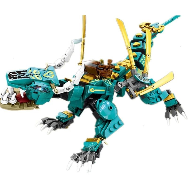 Joc de asamblare karemi, dragon de jungla - 499 piese