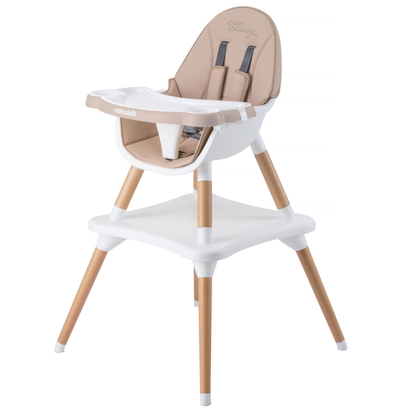 Scaun de masa chipolino classy 3 in 1 latte