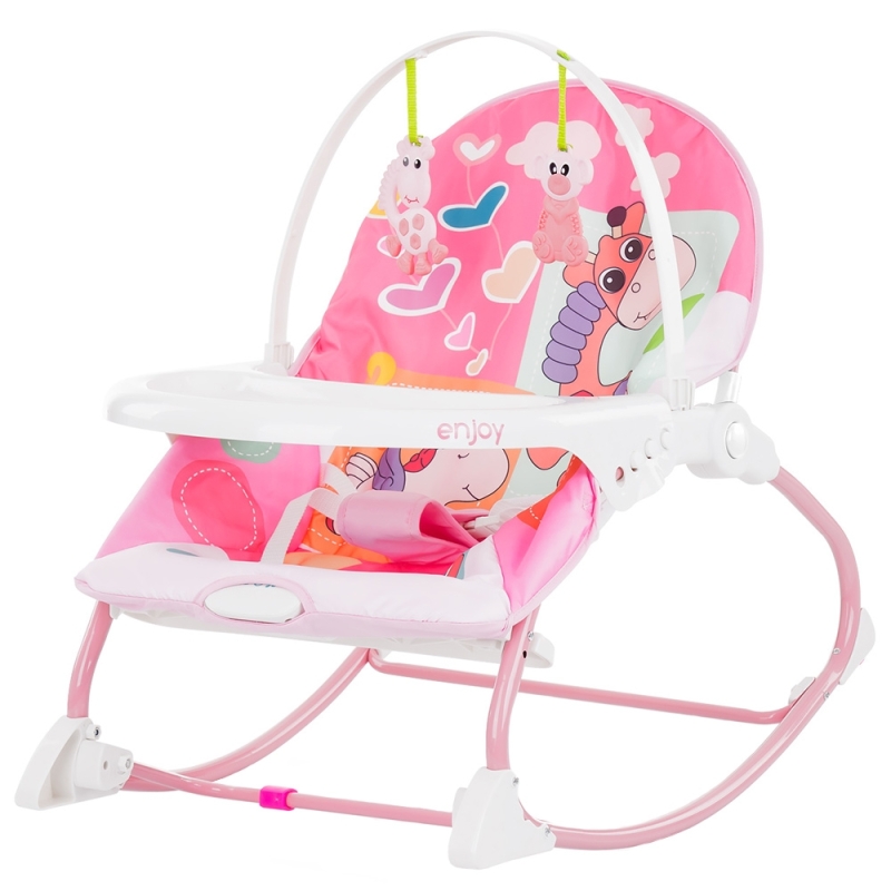 Scaunel balansoar chipolino enjoy pink