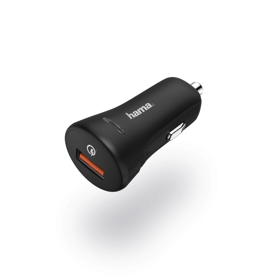 Hama incarcator auto cu incarcare rapida, negru