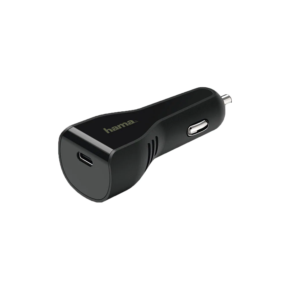 Incarcator auto hama, type c, power delivery (pd), negru