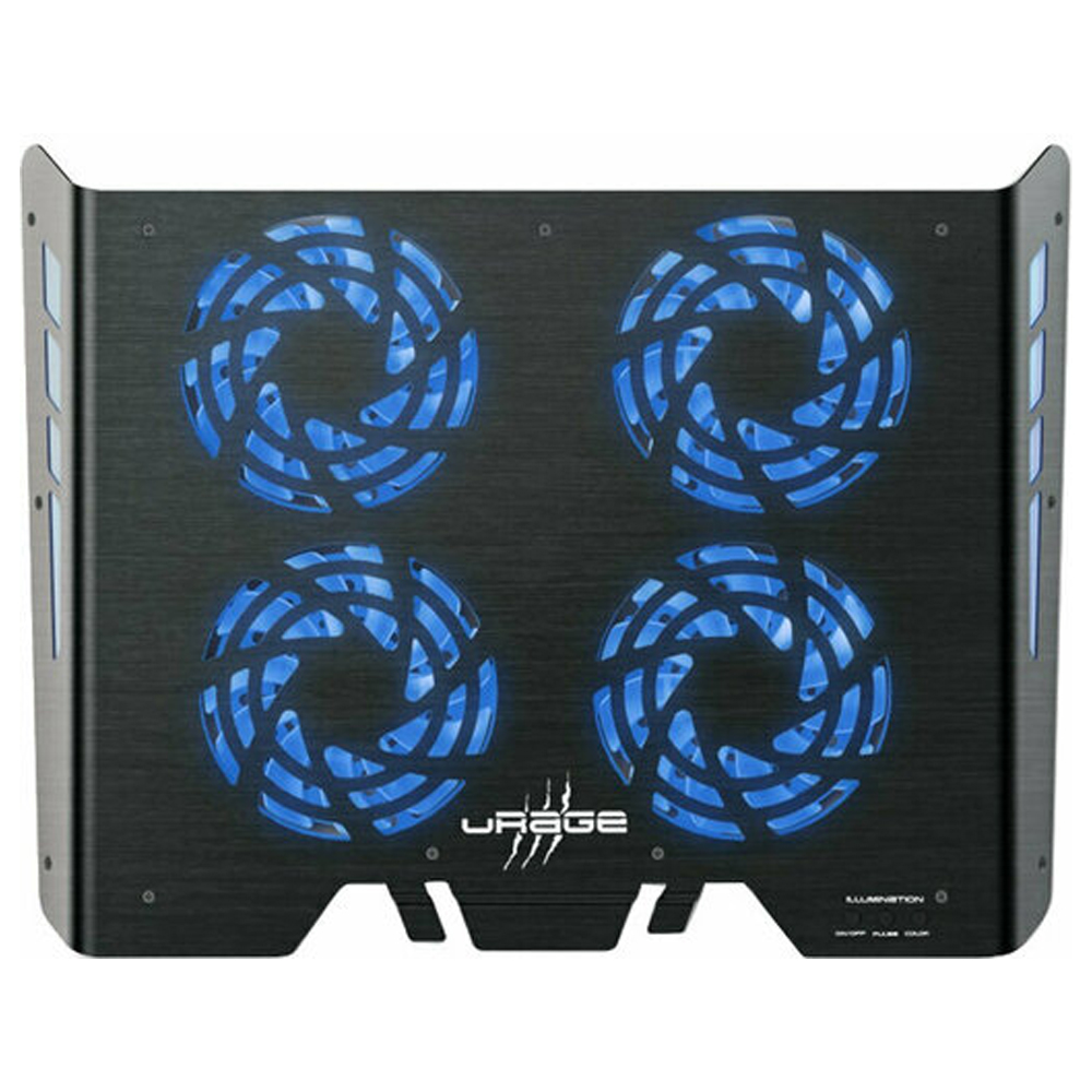 Stand cooler laptop urage freezer 600 metal 4 ventilatoare negru