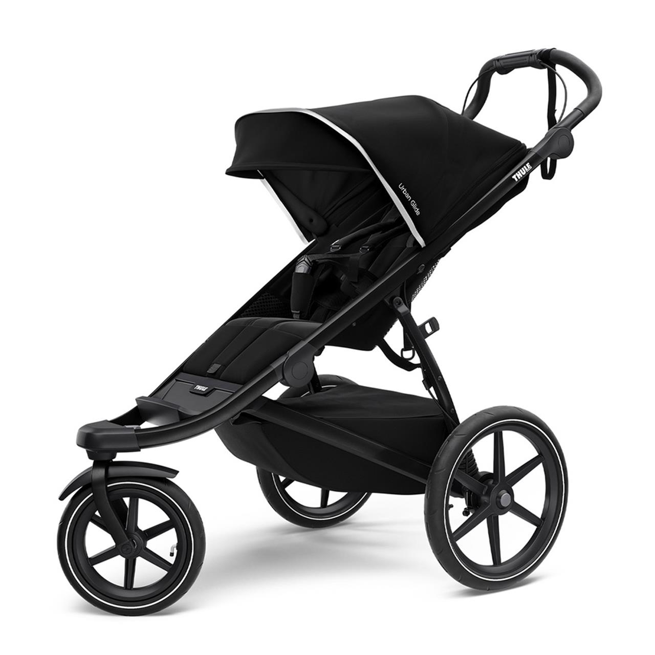 Carucior thule urban glide 2 single black on black , pliabil