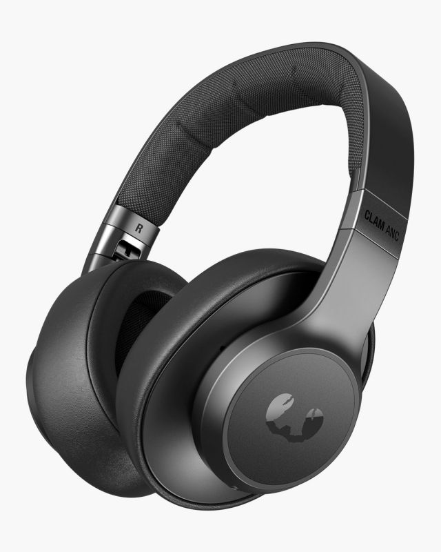 Casti fara fir, fresh 'n rebel clam anc, bluetooth, over-ear, microfon, noise cancelling, negre