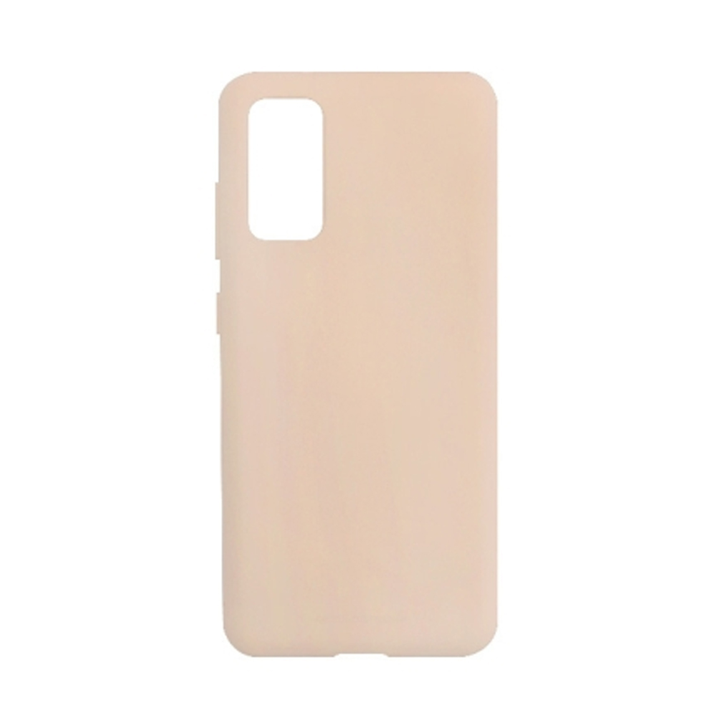 Husa de protectie Loomax, Samsung Galaxy S20, silicon subtire, bej