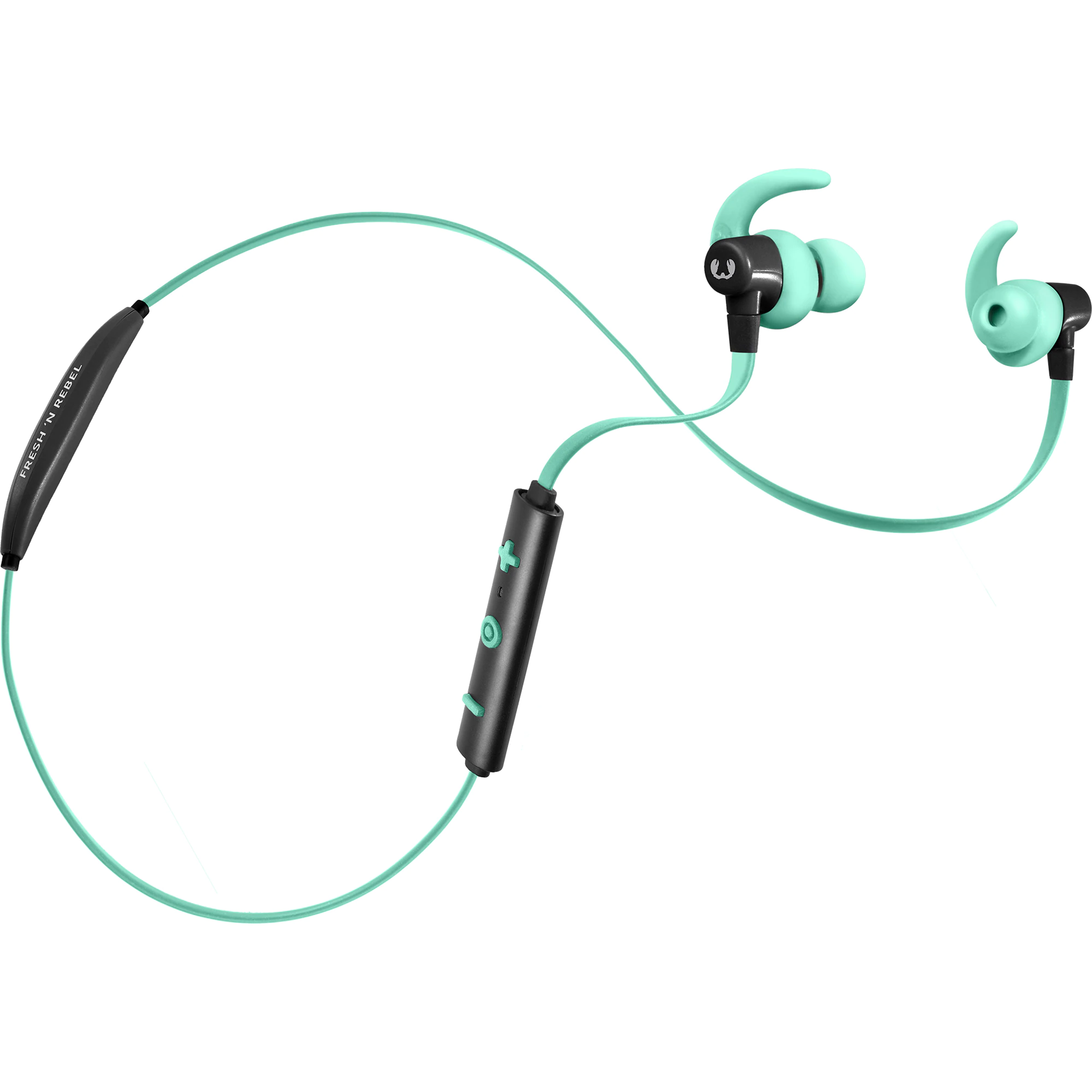Casti audio fresh'n rebel lace, in-ear, wireless, sport, verde