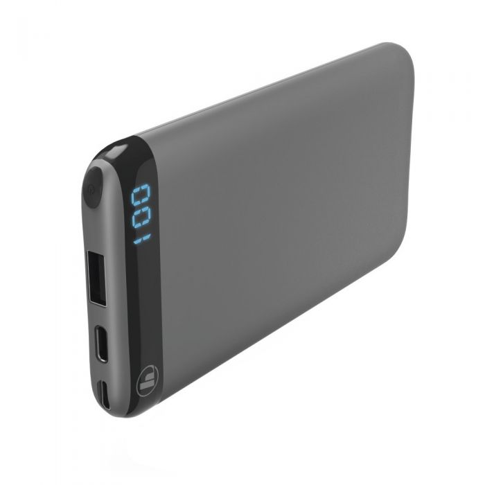 Hama baterie externa led10s,10000mah,baterie li-polymer, gri