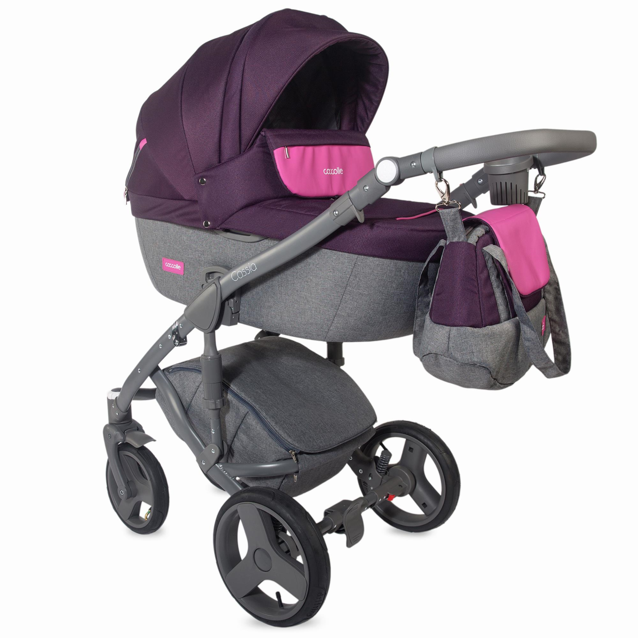 Carucior modular 3in1 coccolle cassia violet