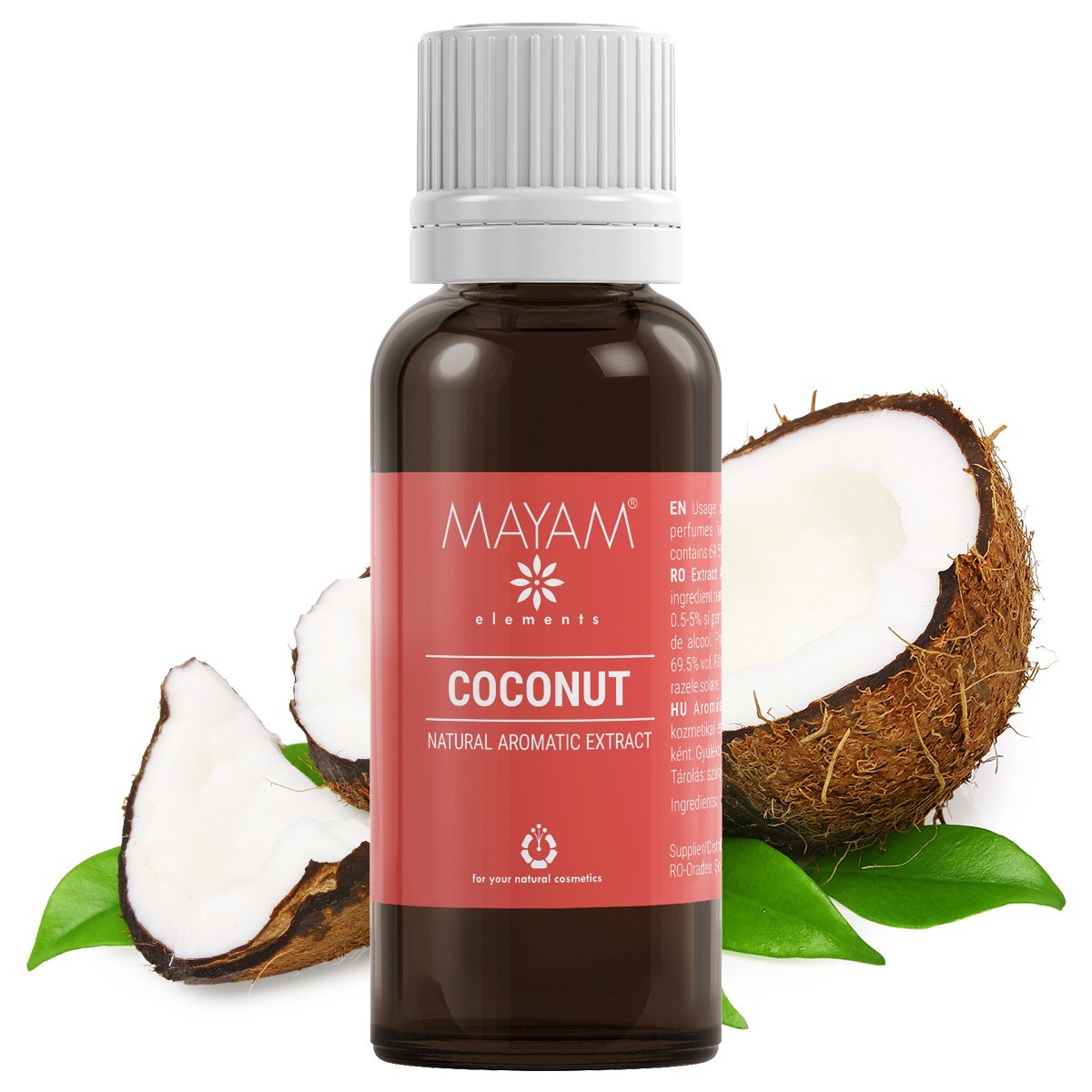 Extract aromatic elemental, de cocos, 25 ml