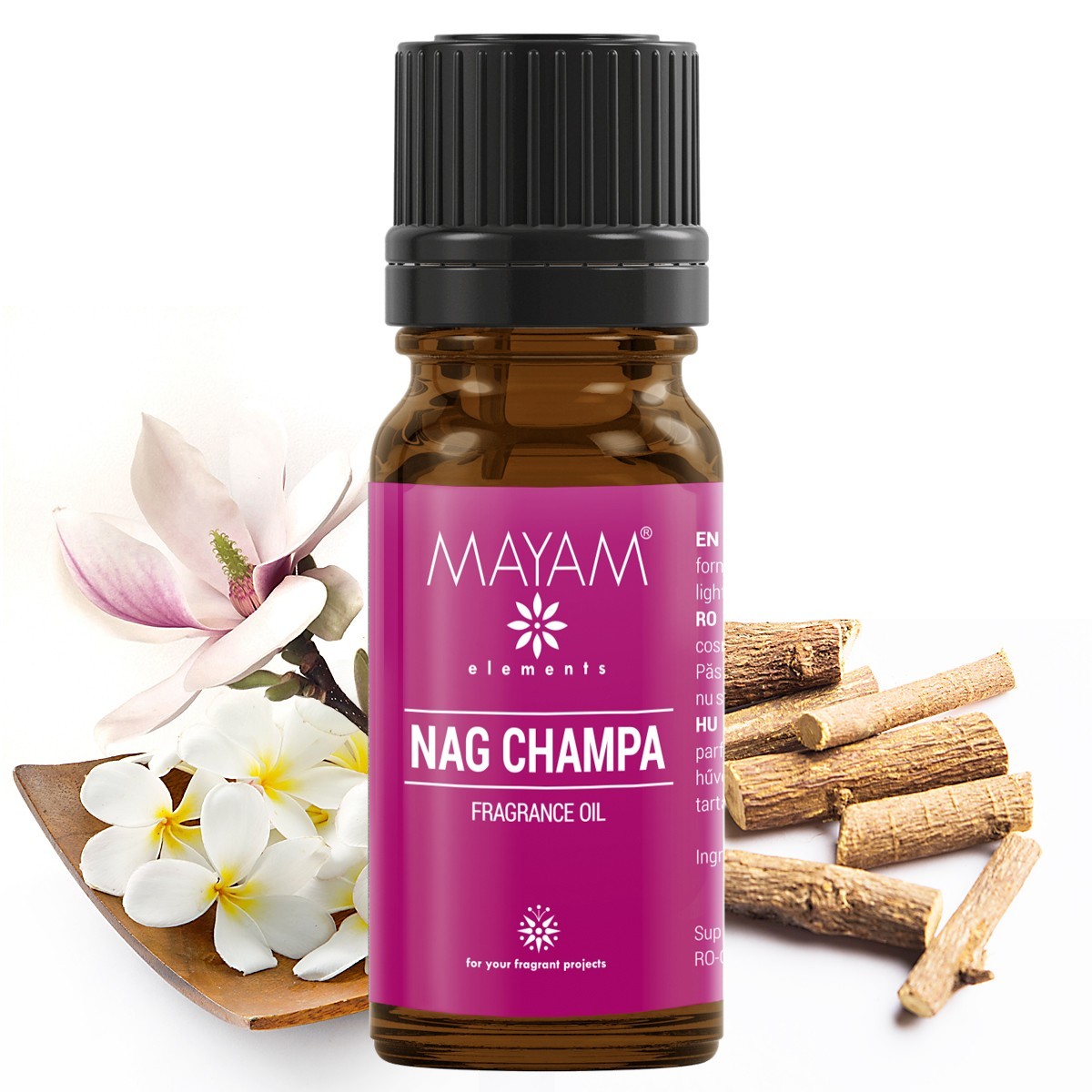 Parfumant elemental, nag champa, 10 ml