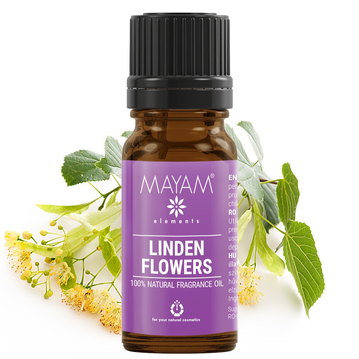 Parfumant natural elemental, linden flowers, 10 ml