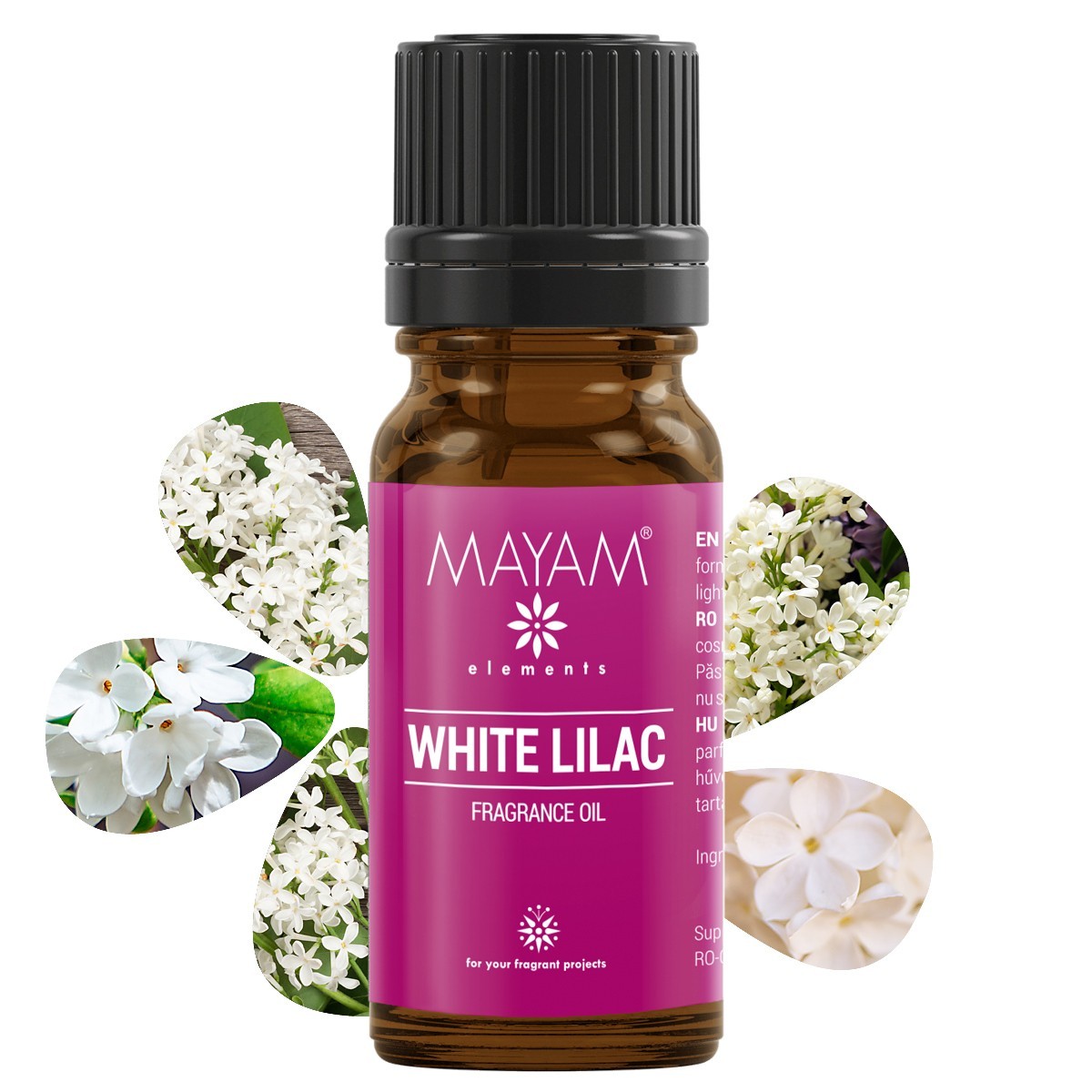 Parfumant elemental, white lilac, 10 ml