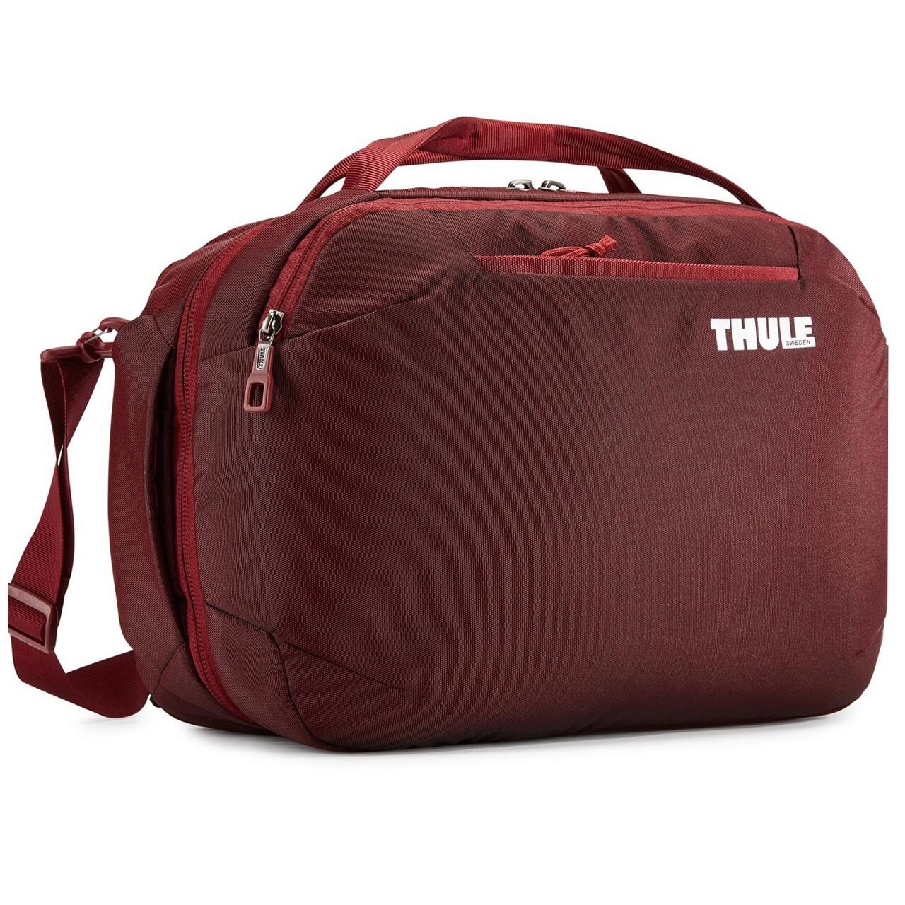Geanta voiaj thule subterra boarding bag, rosu inchis
