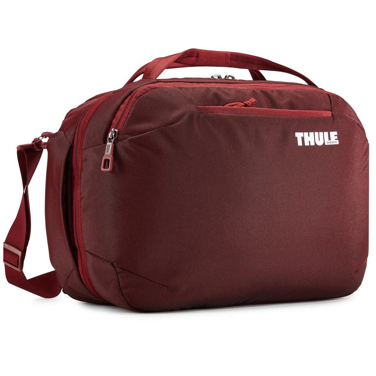 Geanta voiaj Thule Subterra Boarding Bag, rosu inchis