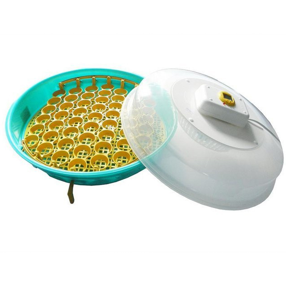 Incubator pentru oua puisor, cu intoarcere simultana, afisarea temperaturii si umiditatii, putere 100 w, pentru 51 oua gaina