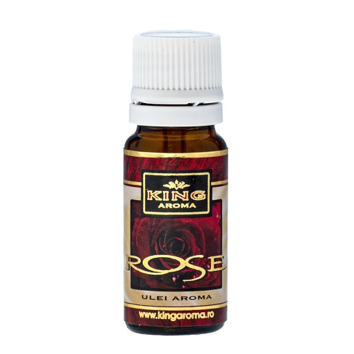 Ulei aromaterapie king aroma, trandafir, 10ml