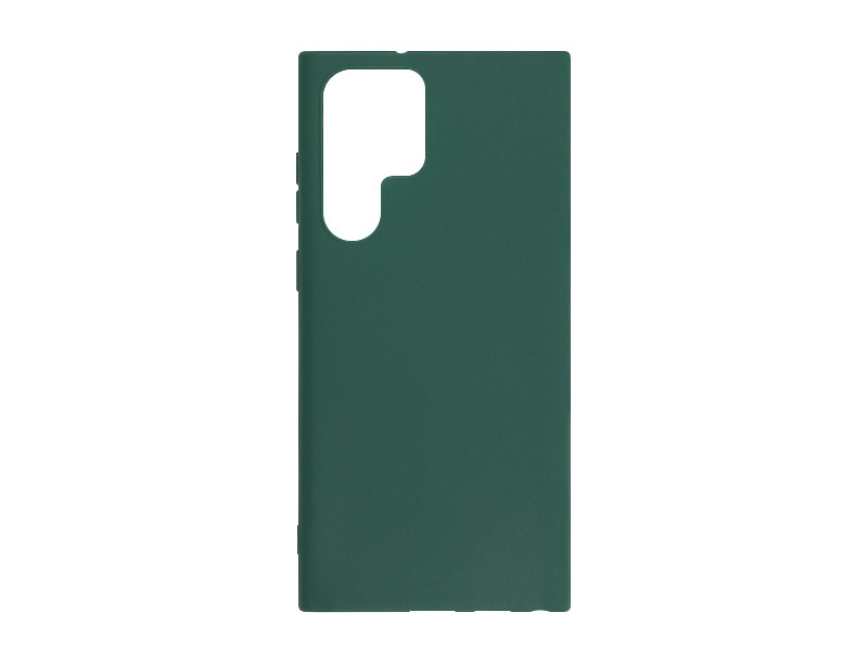 Husa de protectie Loomax, Samsung Galaxy S22 Ultra, silicon, verde