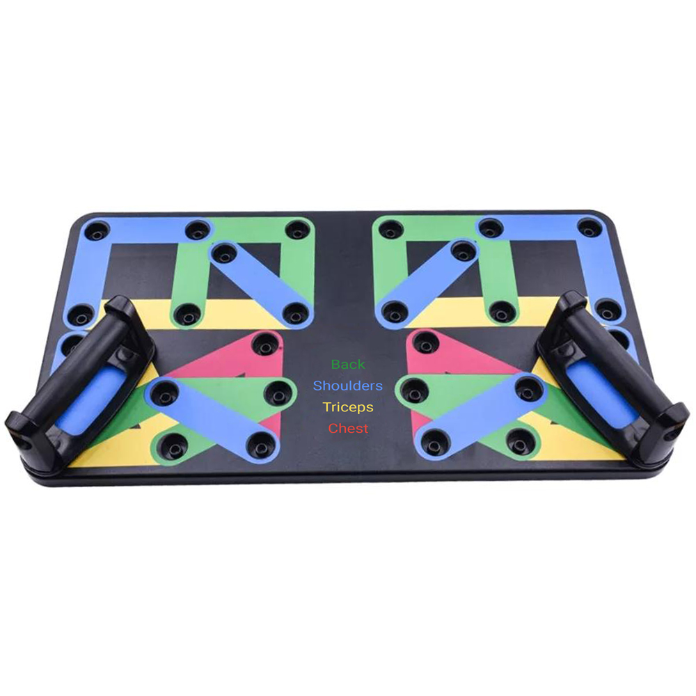 Placa antrenament karemi, cu manere, pentru spate, umeri, piept, triceps