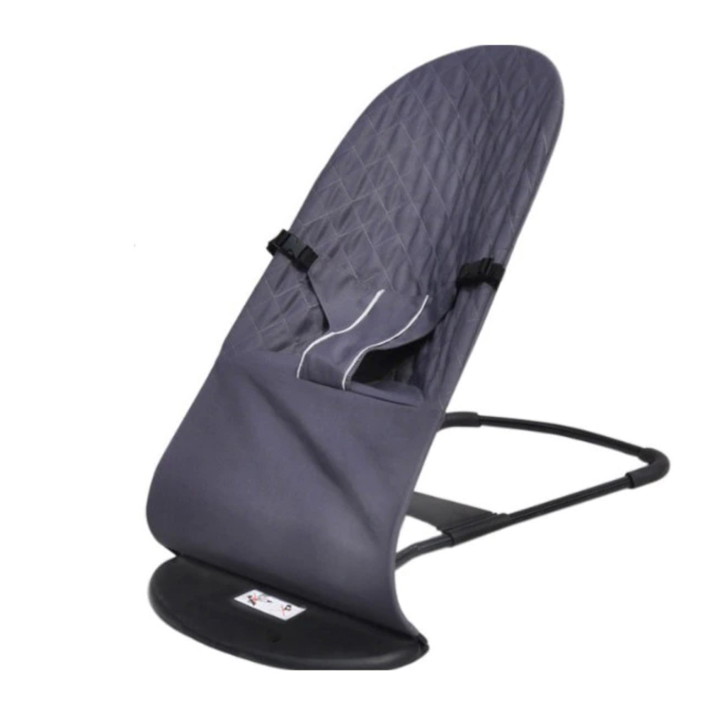 Balansoar pentru bebelusi, Karemi, ergonomic cu 5 trepte, gri deschis