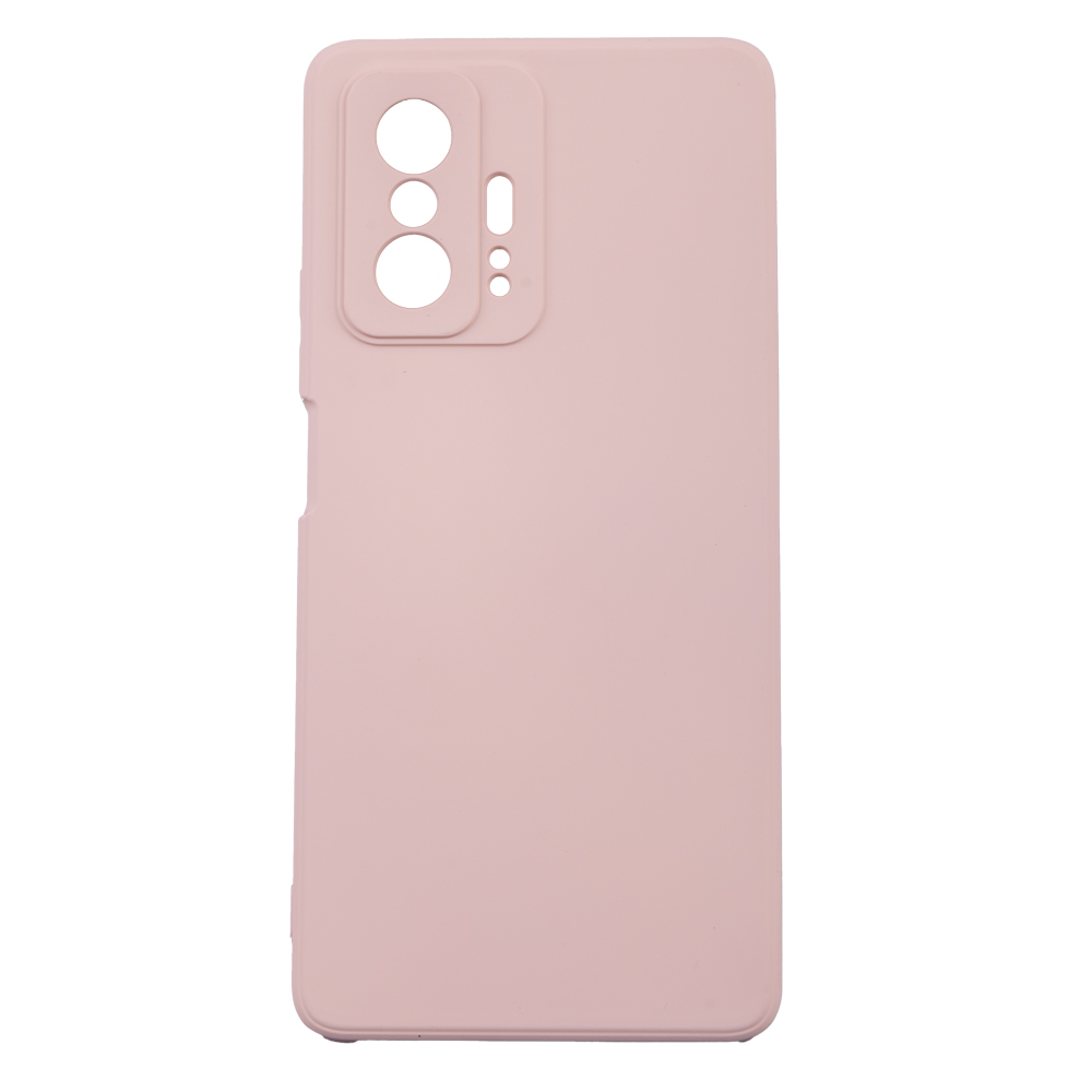Husa xiaomi 11t pro loomax silicon subtire - bej