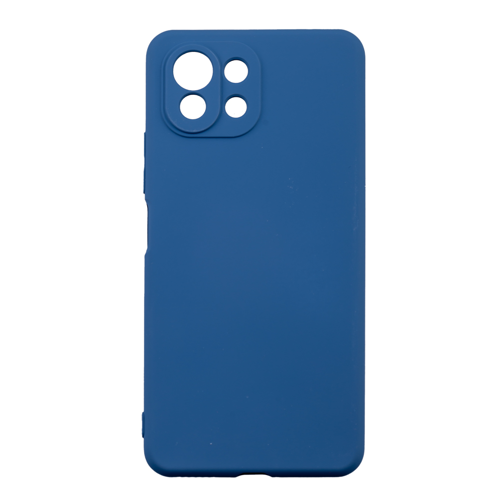 Husa xiaomi 11t lite loomax silicon subtire - albastra