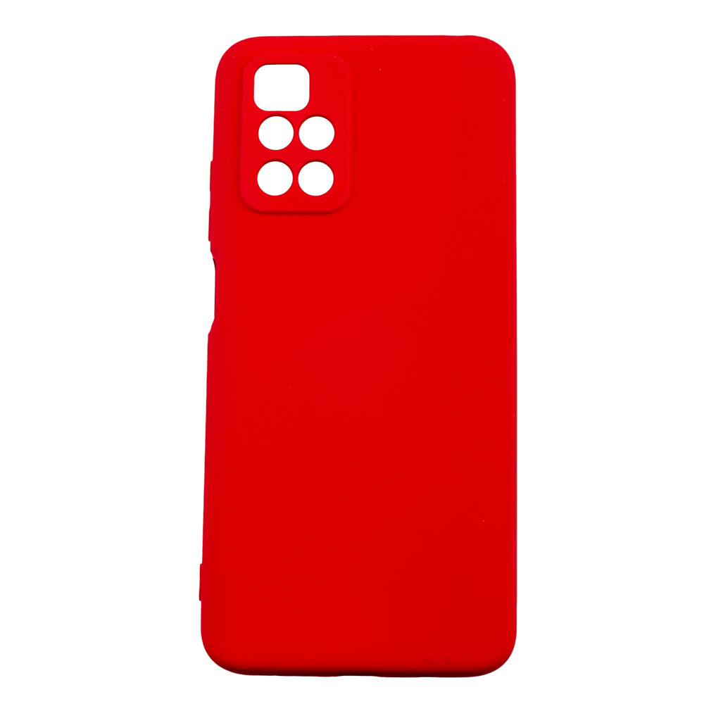 Husa Xiaomi Redmi 10 Loomax Silicon Subtire - Rosu