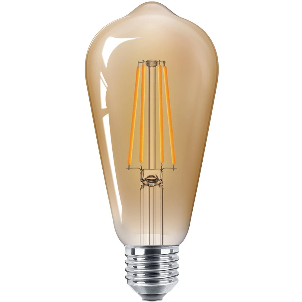 Bec Filamnet Fsl Clasic E27 6.5W 650Lm Lumina Calda 2200K Auriu