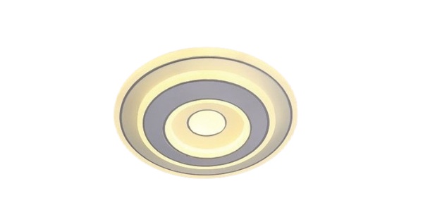 Plafoniera LED cu telecomanda, model cerc, LED dimabil, 100W, lumina rece/calda/neutra