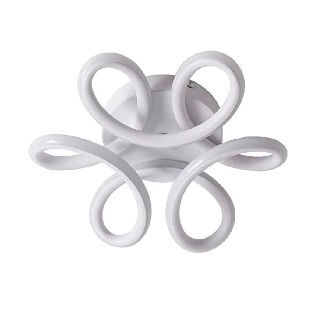 Lustra LED, INFINITY, alba, lumina calda/ neutra/ rece, model tip plafoniera