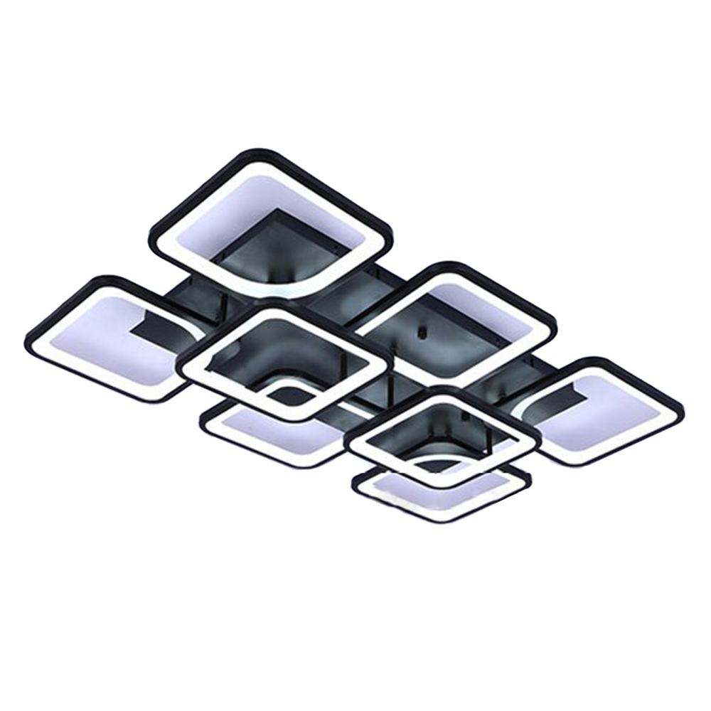 Lustra LED cu telecomanda, reglabila, lumina calda/neutra/rece si intensitate, 120W