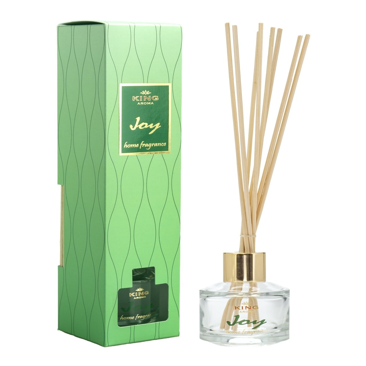Odorizant cu betisoare de ratan, King Aroma, Joy, 50ml - 1 | YEO