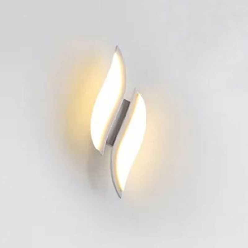 Aplica de perete cu LED, putere 10W, model alb