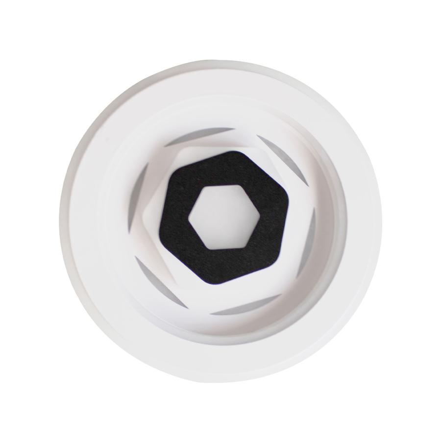 Plafoniera LED, model rotund, 12W, 6500K, lumina rece